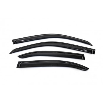 Ветровики SD (4 шт, HIC) для Mercedes E-сlass W210 1995-2002 гг