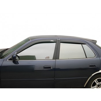 Ветровики (4 шт, HIC) для Toyota Camry 1997-2002 гг