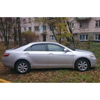 Ветровики (4 шт, HIC) для Toyota Camry 2006-2011 гг