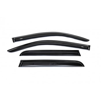 Ветровики (4 шт, HIC) для Volkswagen Amarok 2010-2022 гг
