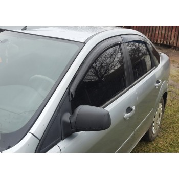 Ветровики SD/HB (4 шт, HIC) для Ford Focus II 2008-2011 гг