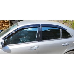 Ветровики SD (4 шт, HIC) для Mercedes E-сlass W211 2002-2009 гг
