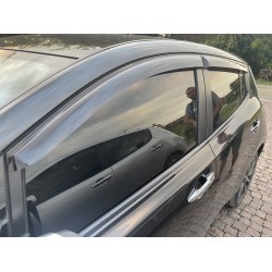 Ветровики (4 шт, HIC) для Nissan Leaf 2010-2017 гг