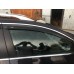 Ветровики с хром молдингом SW (4 шт, EU, HIC) для Volkswagen Passat B7 2012-2015 гг
