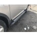 Бокові пороги Rainbow (2 шт., алюм.) Довга база для Nissan Qashqai 2010-2014рр