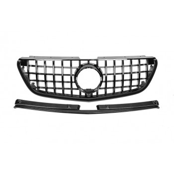 Передняя решетка GT Panamericana Black (2014-2023 для Vito W447) для Mercedes Vito/V-class W447 2014- гг