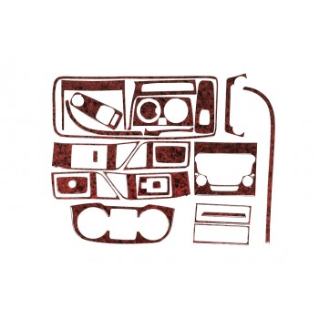 Накладки на панель (2014-2025) Дерево для Peugeot Boxer рр