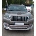 Накладки на передний и задний бампер Modelista V3-LED (2017-) Черный цвет для Toyota Land Cruiser Prado 150