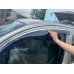 Ветровики с хромом (2 шт, Niken) для Renault Kangoo 2008-2020 гг