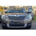 Зимова накладка на решітку (верхня, 2009-2013) Глянцева для Skoda Yeti рр