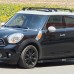 Перемычка на интегрированные рейлинги (2 шт, под ключ) Серый для Mini Countryman R60 2010-2017 гг