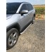 Боковые пороги Tayga Grey (2 шт., алюминий) для Toyota Rav 4 2019- гг