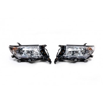 Передня оптика рефлекторна (2017-2025, 2 шт) оригінал для Toyota Land Cruiser Prado 150