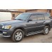 Защита боковых порогов (2 шт, нерж.) для Lexus LX470