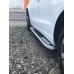 Бокові пороги Tayga V2 (2 шт., алюміній) для Ауди Q5 2008-2017 рр