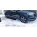 Боковые пороги Maya Red (2 шт., алюминий) для Ауди Q7 2005-2015 гг