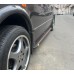 Бокові пороги Maya Red (2 шт., алюміній) для Mercedes Vito W638 1996-2003 рр