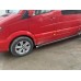 Бокові пороги Maya Red (2 шт., алюміній) Середня база для Mercedes Sprinter W906 2006-2018 рр