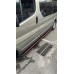 Боковые пороги Maya Red-Black (2 шт., алюминий) Длинная база для Opel Vivaro 2001-2015 гг