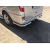 Задні куточки AK003 (2 шт., нерж) Середня і довга база для Mercedes Vito W639 2004-2014 рр