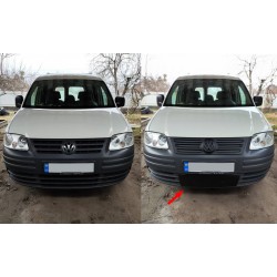 Зимова накладка на решітку (нижня) Матова для Volkswagen Caddy 2004-2010 рр