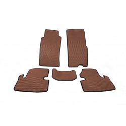 Коврики EVA (кирпичные) 2 штуки (передние) для Nissan Patrol Y60 1988-1997 гг