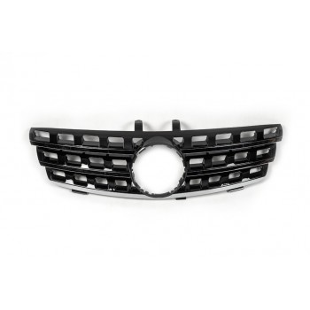 Передняя решетка (OEM) 2005-2008, Серая для Mercedes ML W164