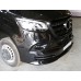 Накладка на передній бампер V3 (під фарбування) для Mercedes Sprinter W907/W910 2018- рр