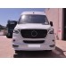 Накладка на передній бампер V3 (під фарбування) для Mercedes Sprinter W907/W910 2018- рр
