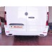 Накладка на задний бампер (под покраску) для Mercedes Sprinter W907/W910 2018- гг