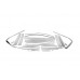 Полная окантовка стекол и на стойки (нерж) для Toyota Land Cruiser 200