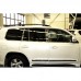 Полная окантовка стекол и на стойки (нерж) для Lexus LX570 / 450d