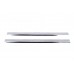 Накладки на пороги Carmos (Coupe, 2 шт, нерж.) для Opel Astra G classic 1998-2012 рр