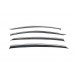 Ветровики с хромом HB (4 шт, Niken) для Opel Astra K 2016-2021 гг