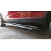 Бокові пороги Bosphorus Grey (2 шт., алюміній) 2013-2016 для Kia Sorento II XM рр