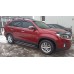 Бокові пороги Bosphorus Grey (2 шт., алюміній) 2013-2016 для Kia Sorento II XM рр