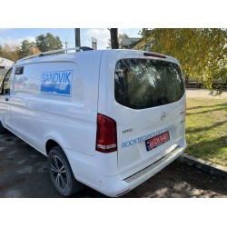 Рейлінги Хром DDU (пласт. ніжки) Коротка база (SHORT) для Mercedes Vito / V-class W447 2014- рр
