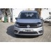 Дефлектор капота (EuroCap) для Volkswagen Caddy 2015-2020 гг