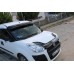 Козирьок на лобове скло (чорний глянець, 5мм) для Opel Combo 2012-2018 рр