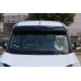Козирьок на лобове скло (чорний глянець, 5мм) для Opel Combo 2012-2018 рр