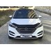 Дефлектор капота (EuroCap) для Hyundai Tucson TL 2016-2021 гг