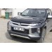 Дефлектор капота (2019-2025, EuroCap) для Mitsubishi L200