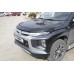 Дефлектор капота (2019-2025, EuroCap) для Mitsubishi L200