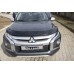 Дефлектор капота (2019-2025, EuroCap) для Mitsubishi L200