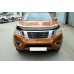 Дефлектор капоту (EuroCap) для Nissan Navara/NP300 2016- рр