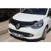 Дефлектор капоту (EuroCap) для Renault Clio IV 2012-2019 рр