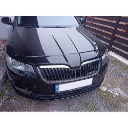 Дефлектор капота 2013-2015 (EuroCap) для Skoda Superb