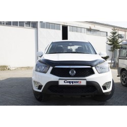 Дефлектор капота 2013-2025 (EuroCap) для SsangYong Korando 2010–2019 гг
