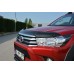 Дефлектор капота 2015-2020 (EuroCap) для Toyota Hilux 2015- гг