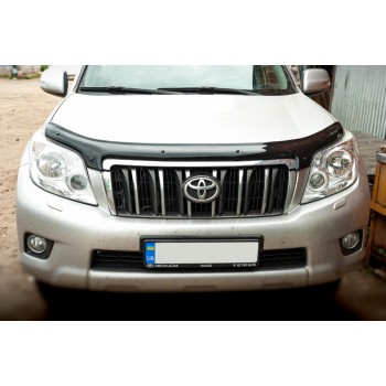 Дефлектор капота 2009-2013 (EuroCap) для Toyota Land Cruiser Prado 150